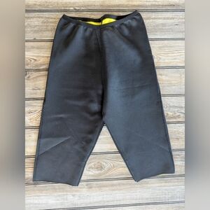 Compression shorts NO TAGS neoprene in black see measurements below